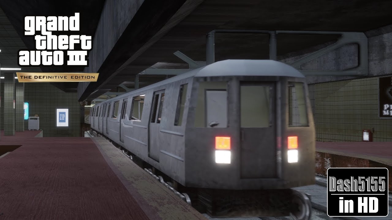 Riding the Liberty City Subway, Definitively - GTA III Definitive ...