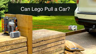 Can a LEGO Motor Pull a Car?