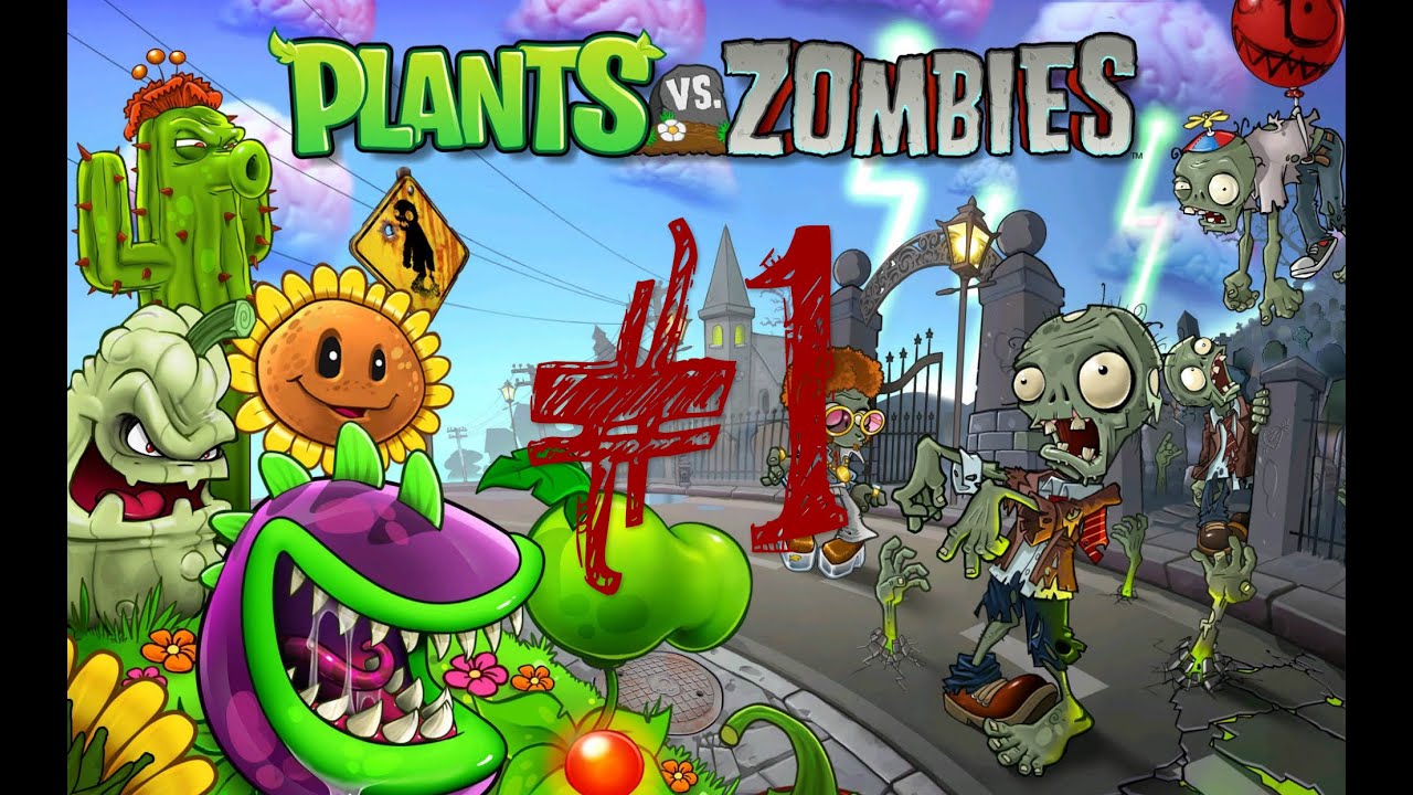 PvZ l Ep 1 l INVASION ZOMBIE.... ¡Mierda! D: - YouTube