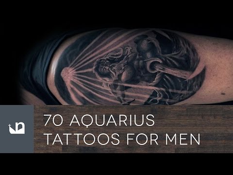 70 Aquarius Tattoos For Men