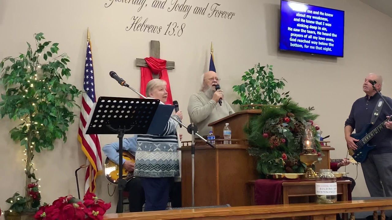 God Reached Way Below the Bottom — Bro Ben & Sis Janice Fleming - YouTube