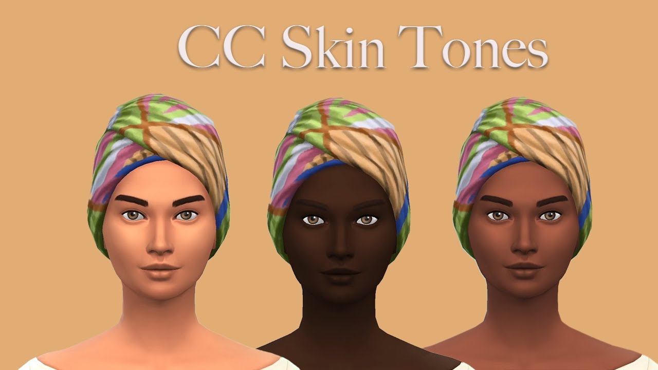 Sims 4 Color Skin Tones