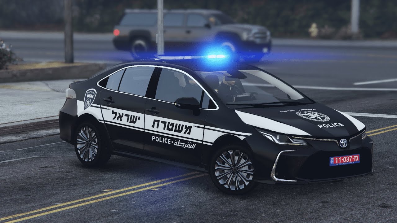 {PREMIUM} Toyota Corolla Israel Police 2022 for GTA V - Payhip