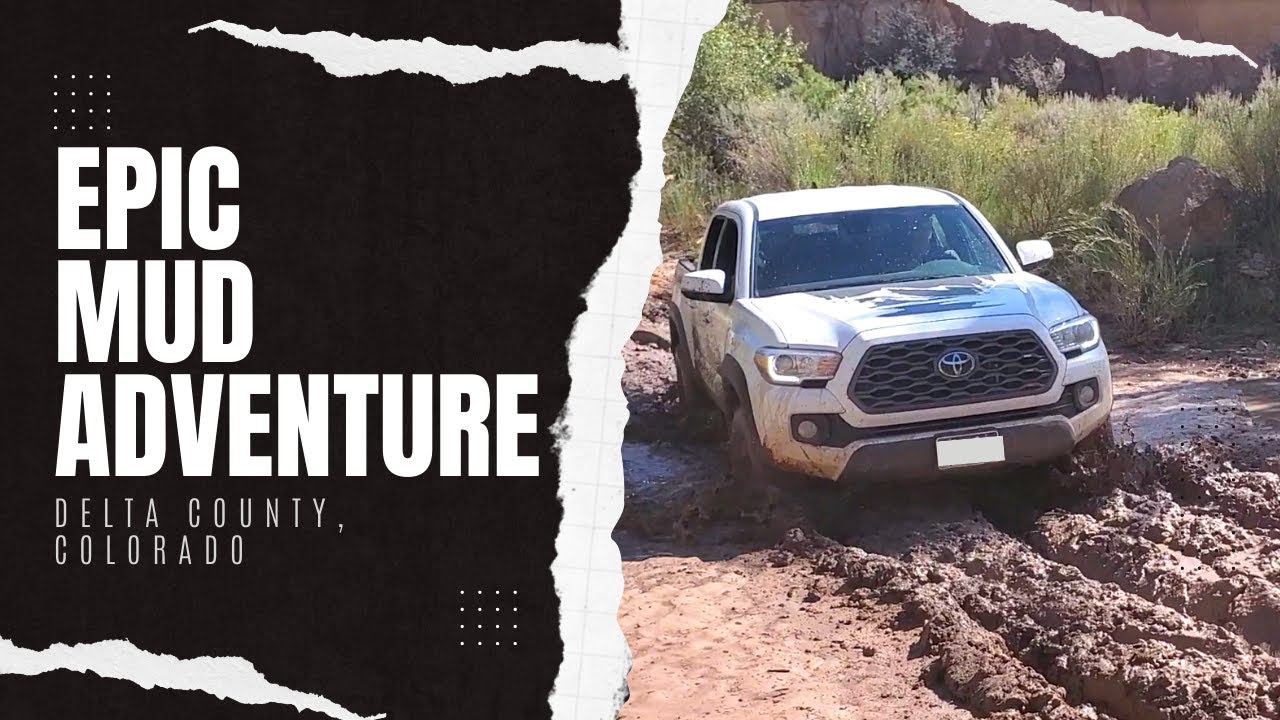 2021 Toyota Tacoma TRD gets into some serious mud exploring Dry Mesa ...