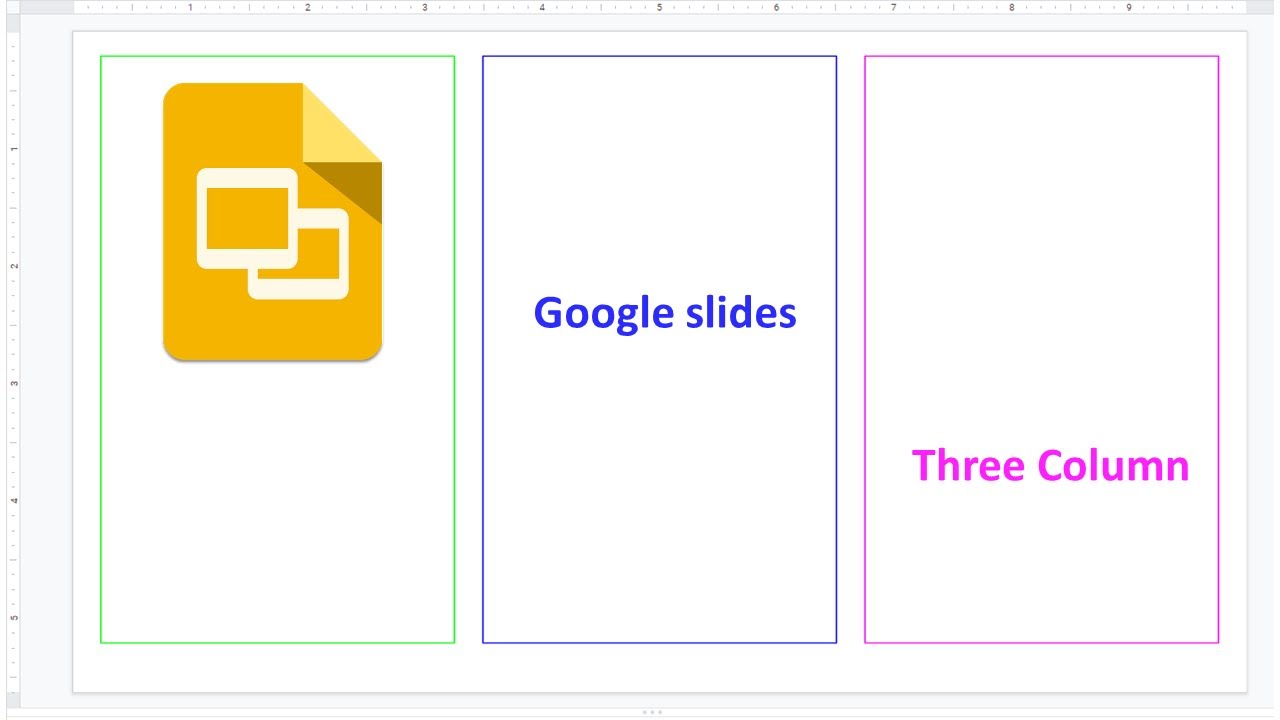 How To Make Text Two Columns In Google Slides - Free Word Template