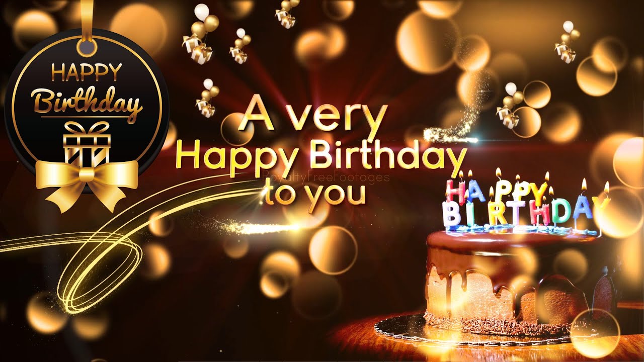 Free happy birthday wishes video greetings download, birthday ...