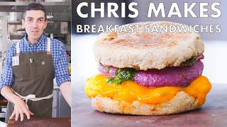 Chris Makes Breakfast Sandwiches | From the Test Kitchen | Bon Apptit