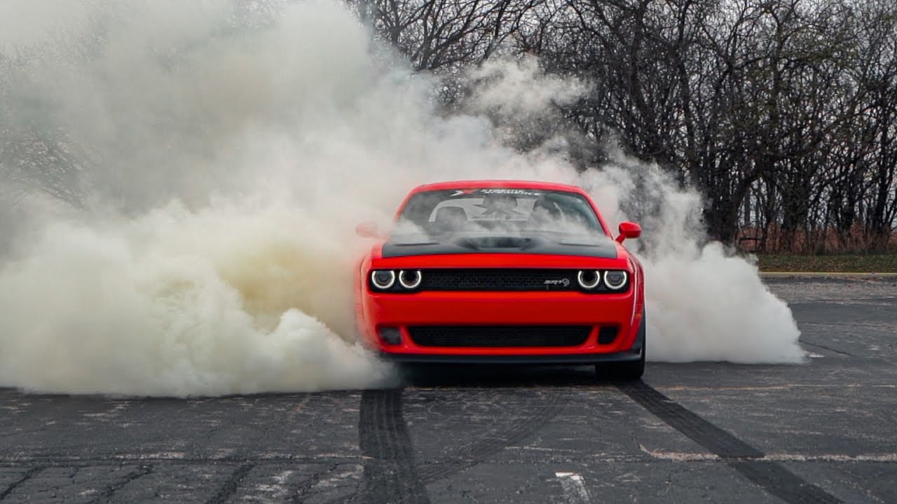 2022 Dodge Charger Srt Hellcat Burnout