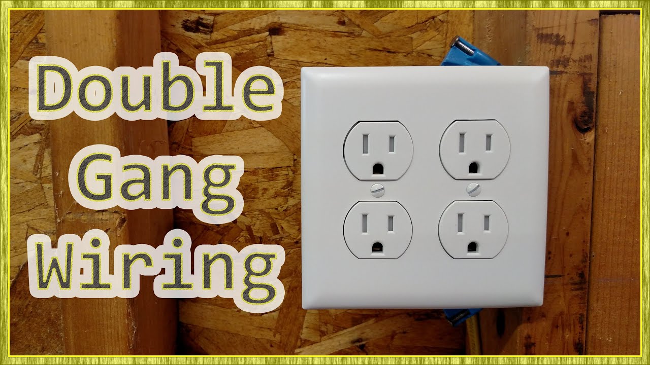 Wiring A Double Receptacle Box