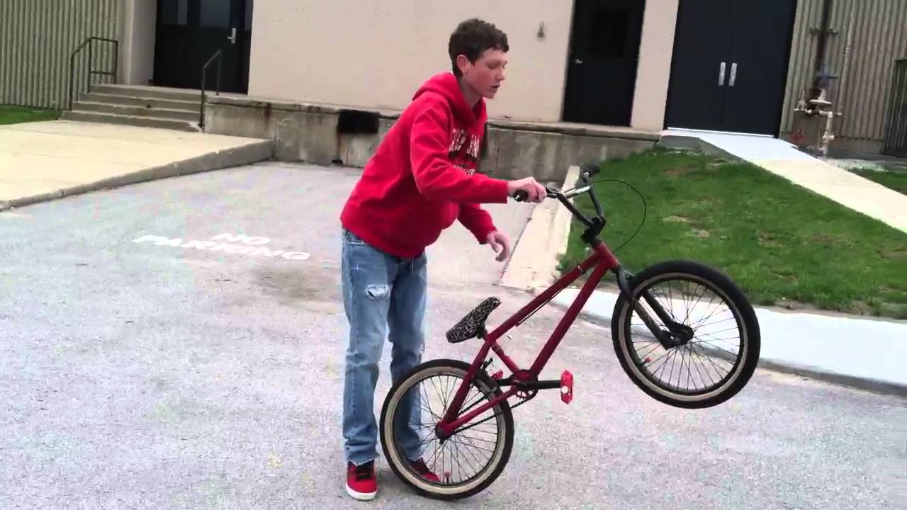 how to do a wheelie on a bmx bike