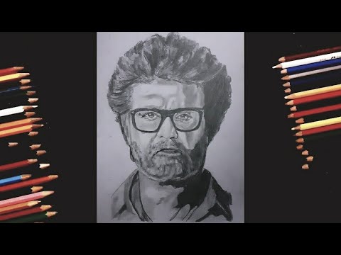 Drawing jailer first look movie poster ( super star rajinikanth ...