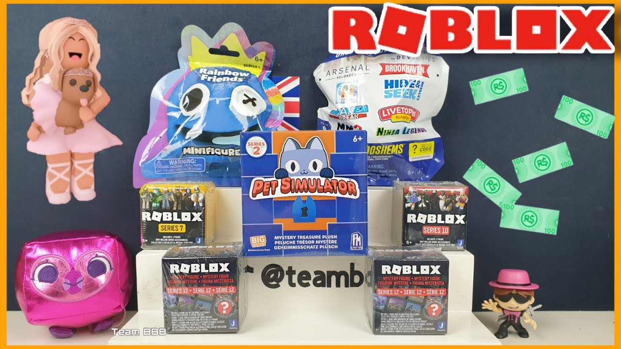 ROBLOX COLLECTIBLES 3! Pet Simulator X Series 2 Rainbow Friends ...