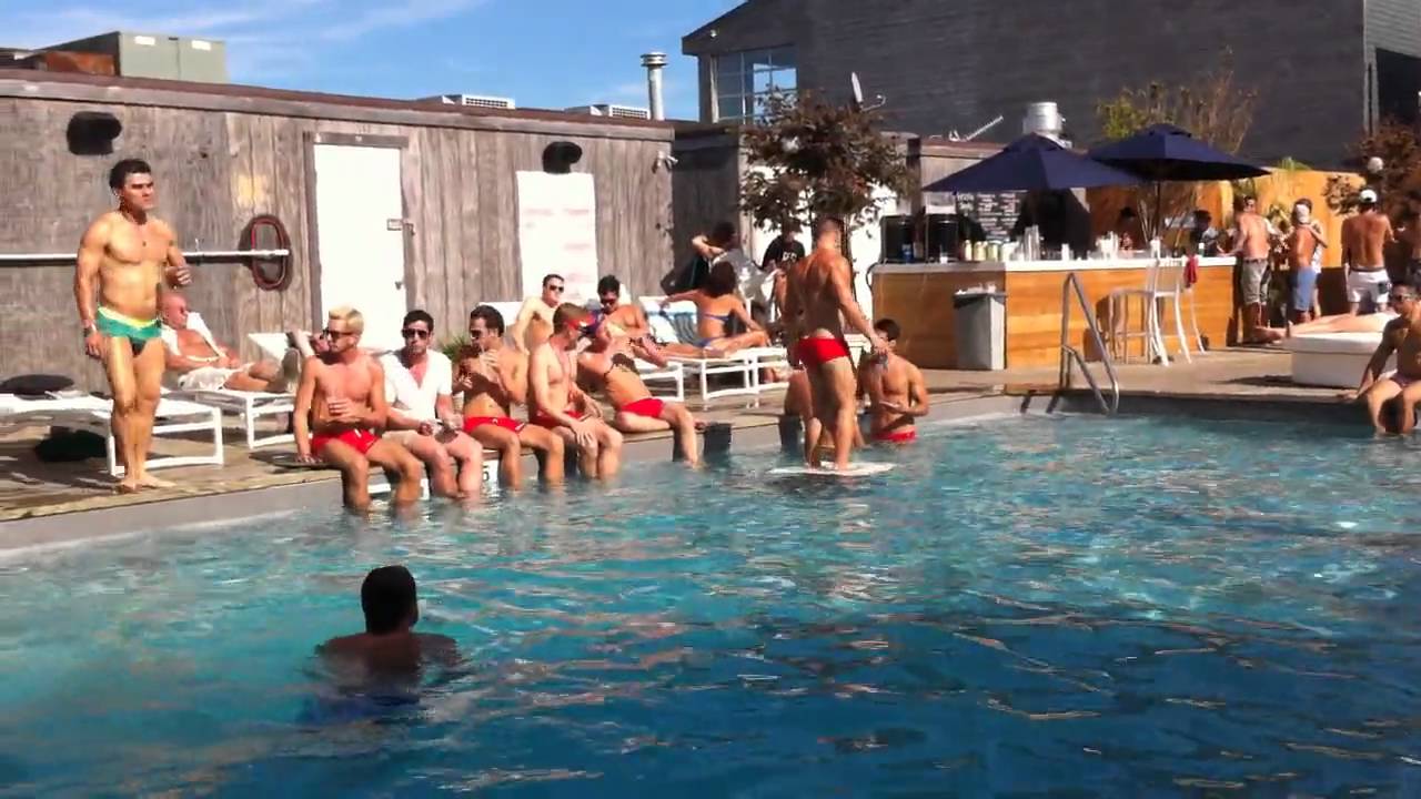 Fire Island Pines Pool Party YouTube