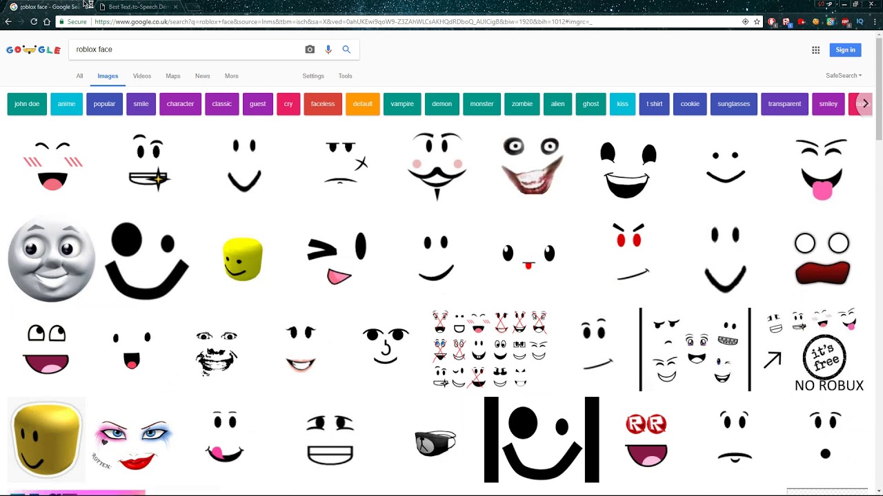 Roblox Face Roblox Profile Picture Face - vrogue.co