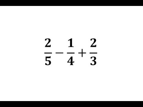 add and subtract three fractions unlike denominators youtube