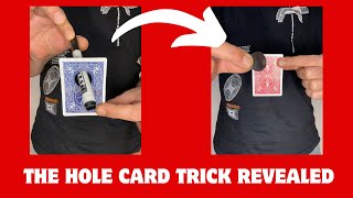 THE HOLE CARD TRICK REVEALED