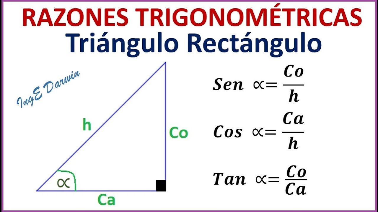 Razones Trigonometricas De Un Triangulo Rectangulo Ejercicios Resueltos ...