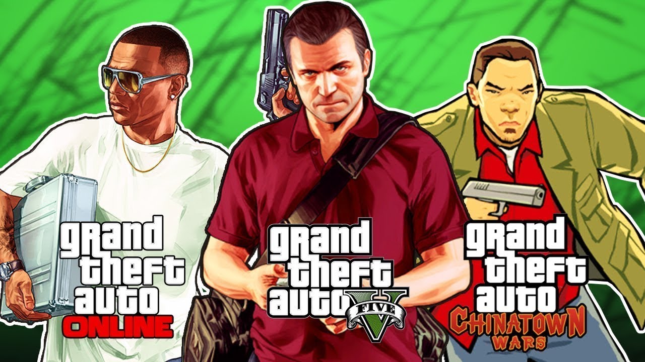 A HISTÓRIA DE GTA! #4 - GTA Chinatown Wars, GTA 2, GTA 5 e GTA Online ...