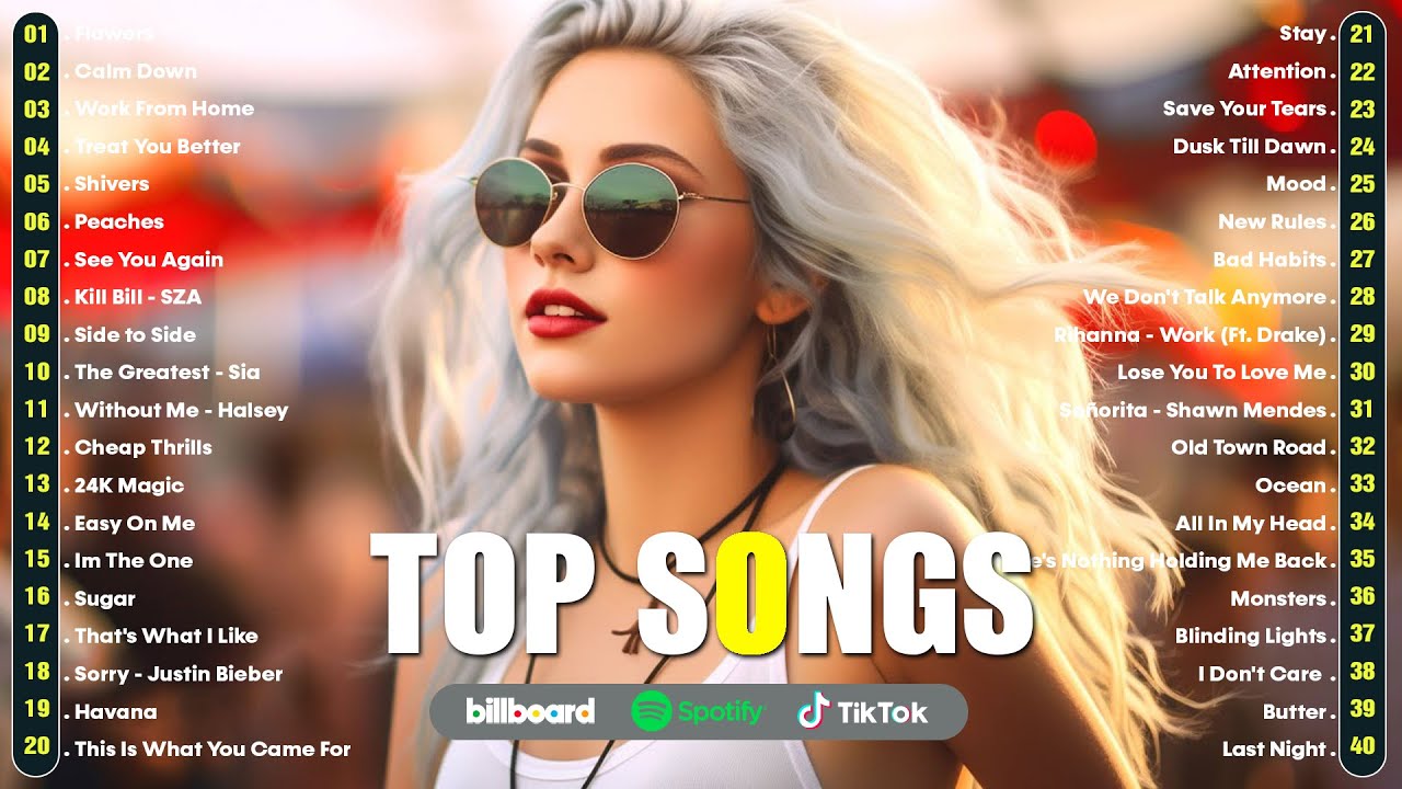 Top 40 Popular Songs of 2023 - Billboard Hot 50 This Week - Best Pop ...