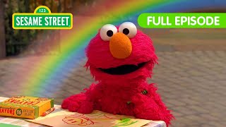 Elmo Finds All of the Colors of the Rainbow | Sesame Street Full Episode