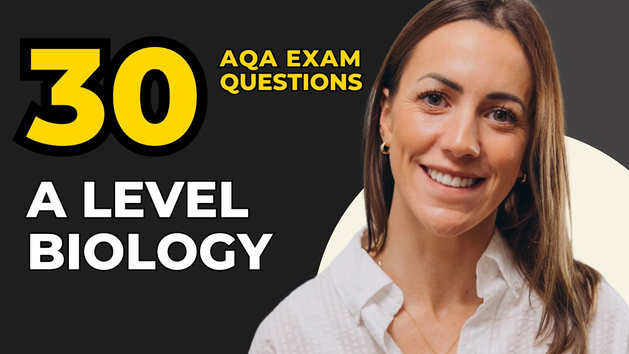 30 A-Level AQA Biology Revision Exam Questions 2024 - YouTube