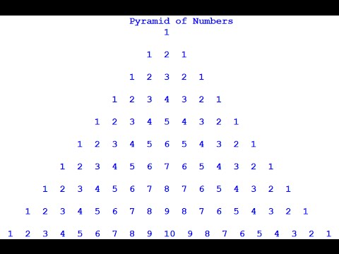 Number Pattern In Python