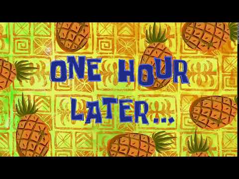 One Hour Later | Spongebob Time Card Transition HD - YouTube