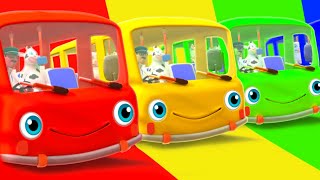 wheels on the bus all episodes more nursery rhymes kids songs minibus