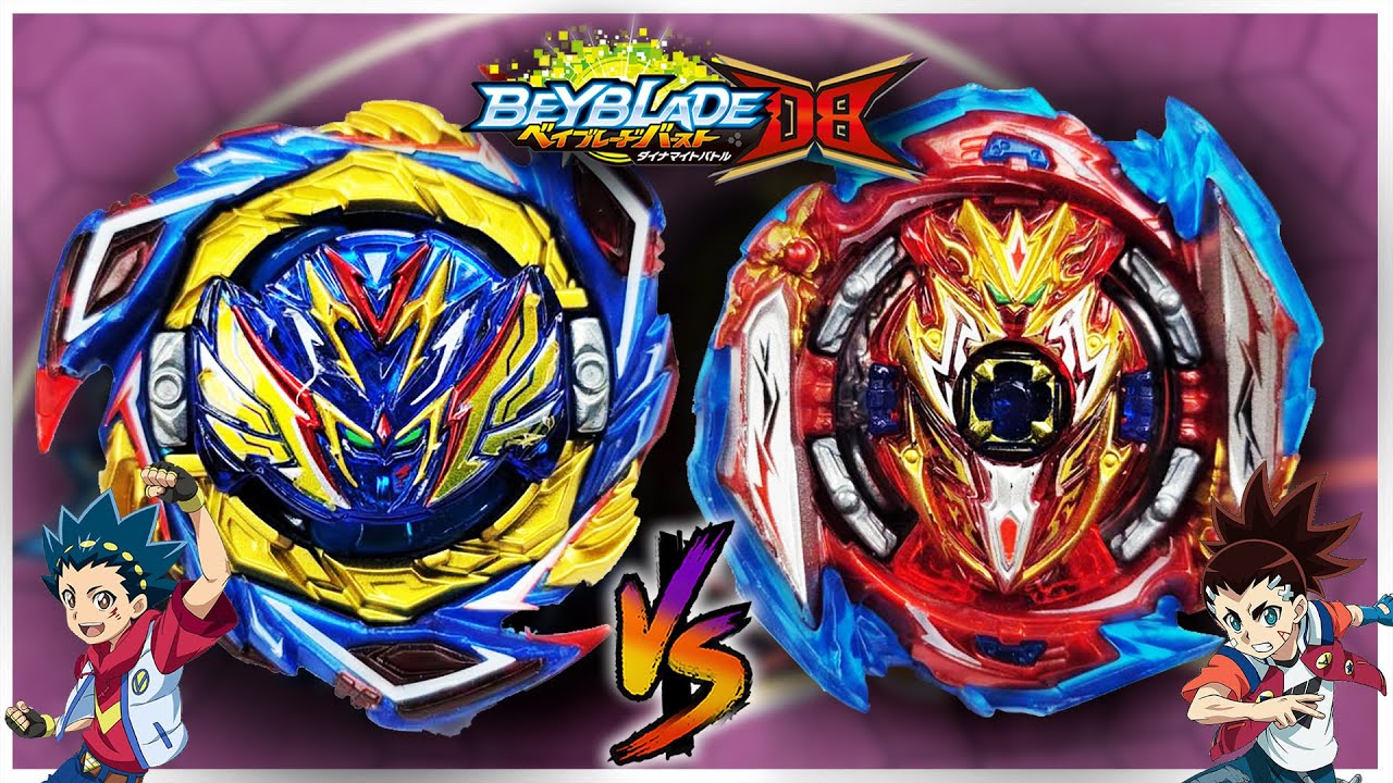 SUPER DB-Z: SAVIOR VALKYRIE VS INFINITE ACHILLES Beyblade Burst ...