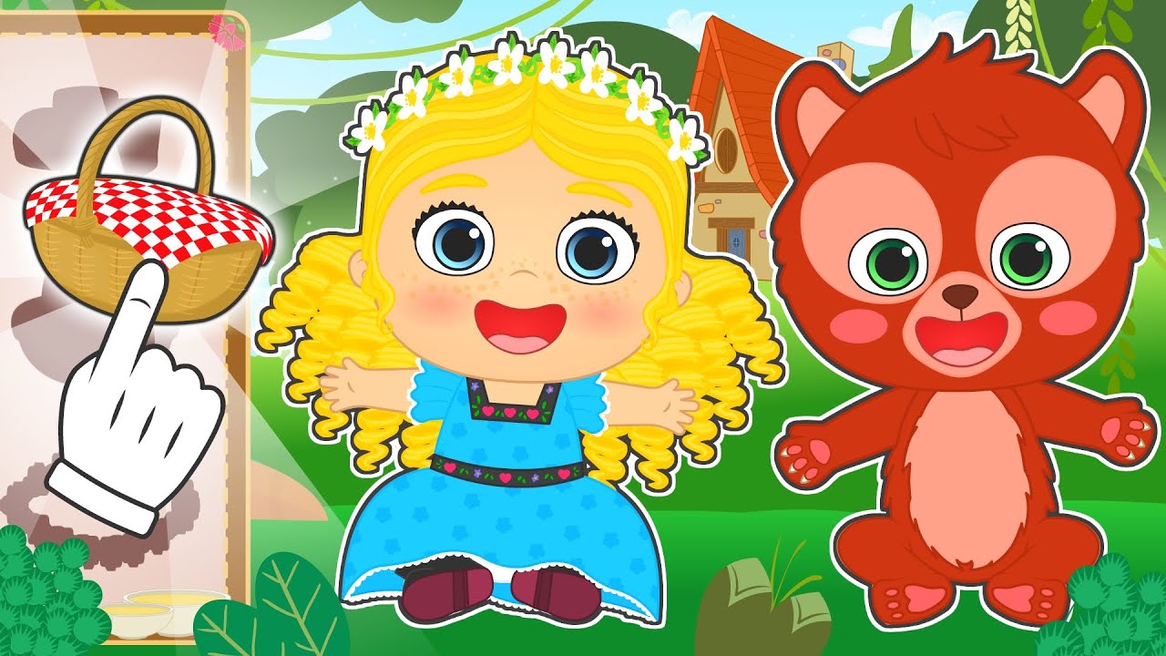 BABIES ALEX AND LILY 🐻🍯 Goldilocks and the three bears - YouTube