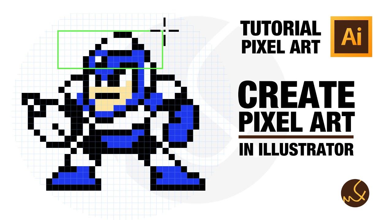 Creating Pixel Art In Illustrator Pixel Art Digital A - vrogue.co