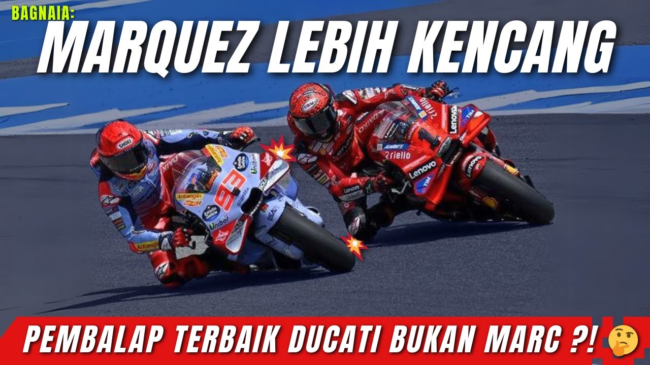 PEMBALAP TERBAIK MOTOGP, BUKAN MARC MARQUEZ ⁉️😱 , PECCO, MOTORKU KALAH ...