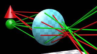 Lenses, refraction, and optical illusions of light