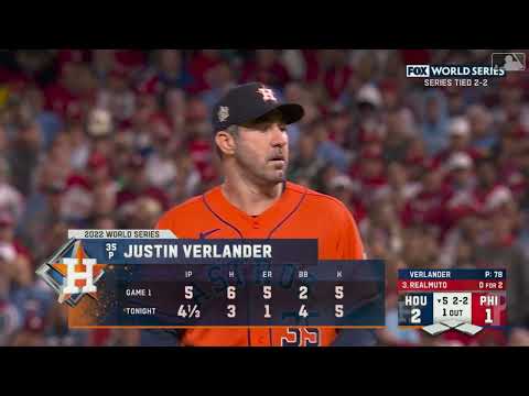 Astros' Justin Verlander dominates for first ever World Series win!!