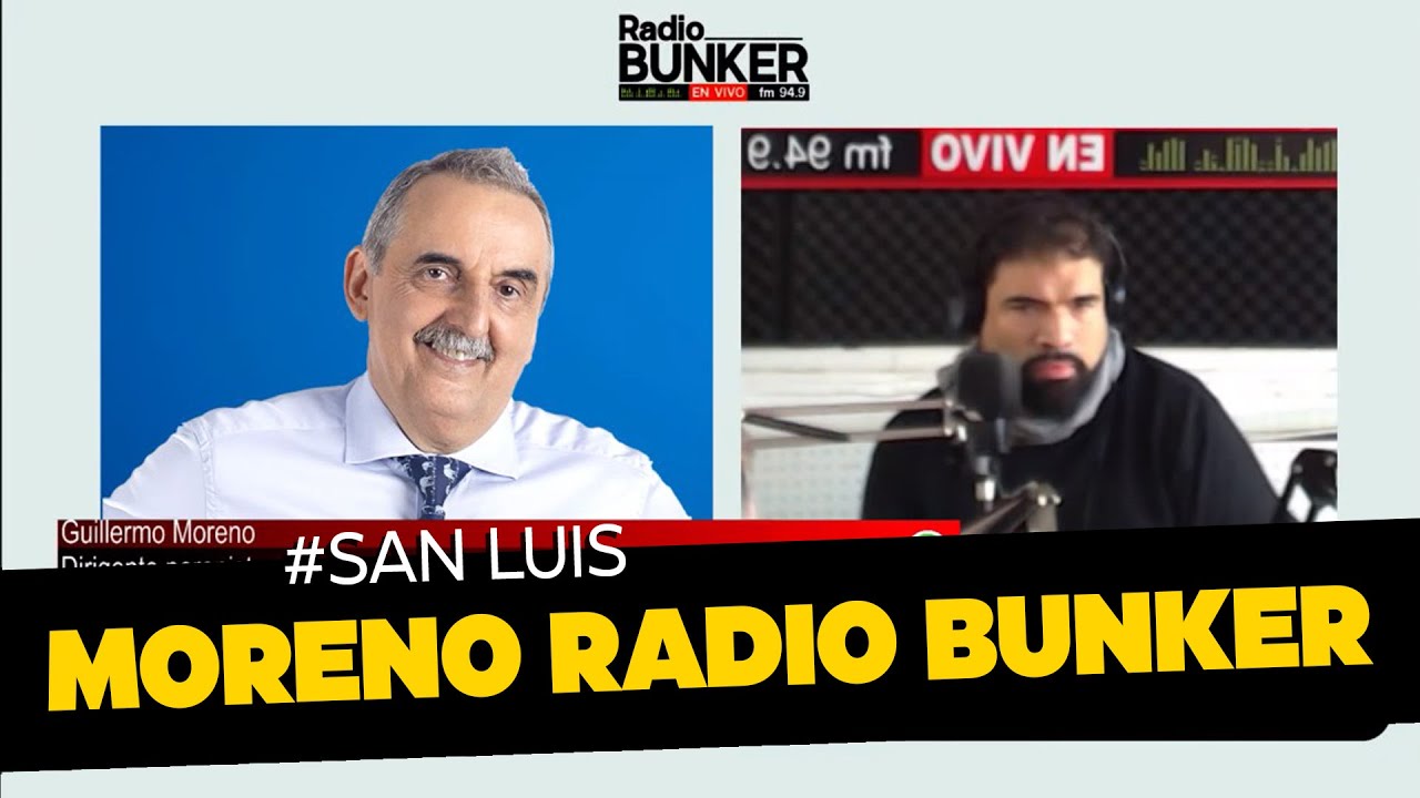 Guillermo Moreno en Radio Bunker 3 de Julio 2024 - YouTube