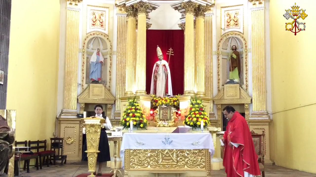 Misa en Honor de San Pedro y San Pablo Apostoles. - YouTube