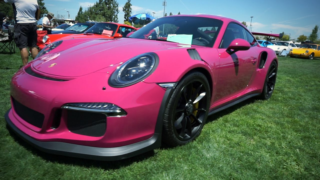 Super Rare Ruby Star Porsche 991 GT3 RS & PCA-OCR White Glove Concours ...