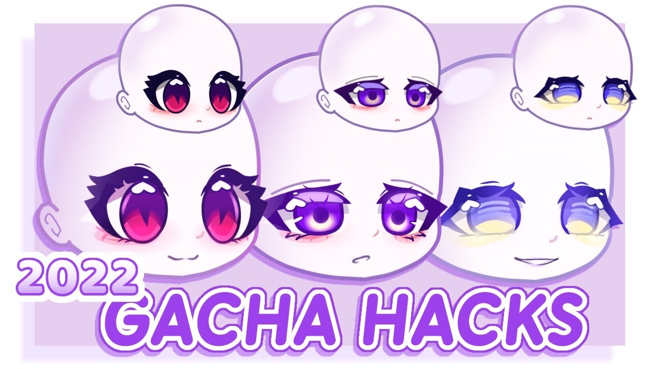 #1 💅 NEW GACHA EYES HACKS 2022 || No editing program || Enjoy! - YouTube