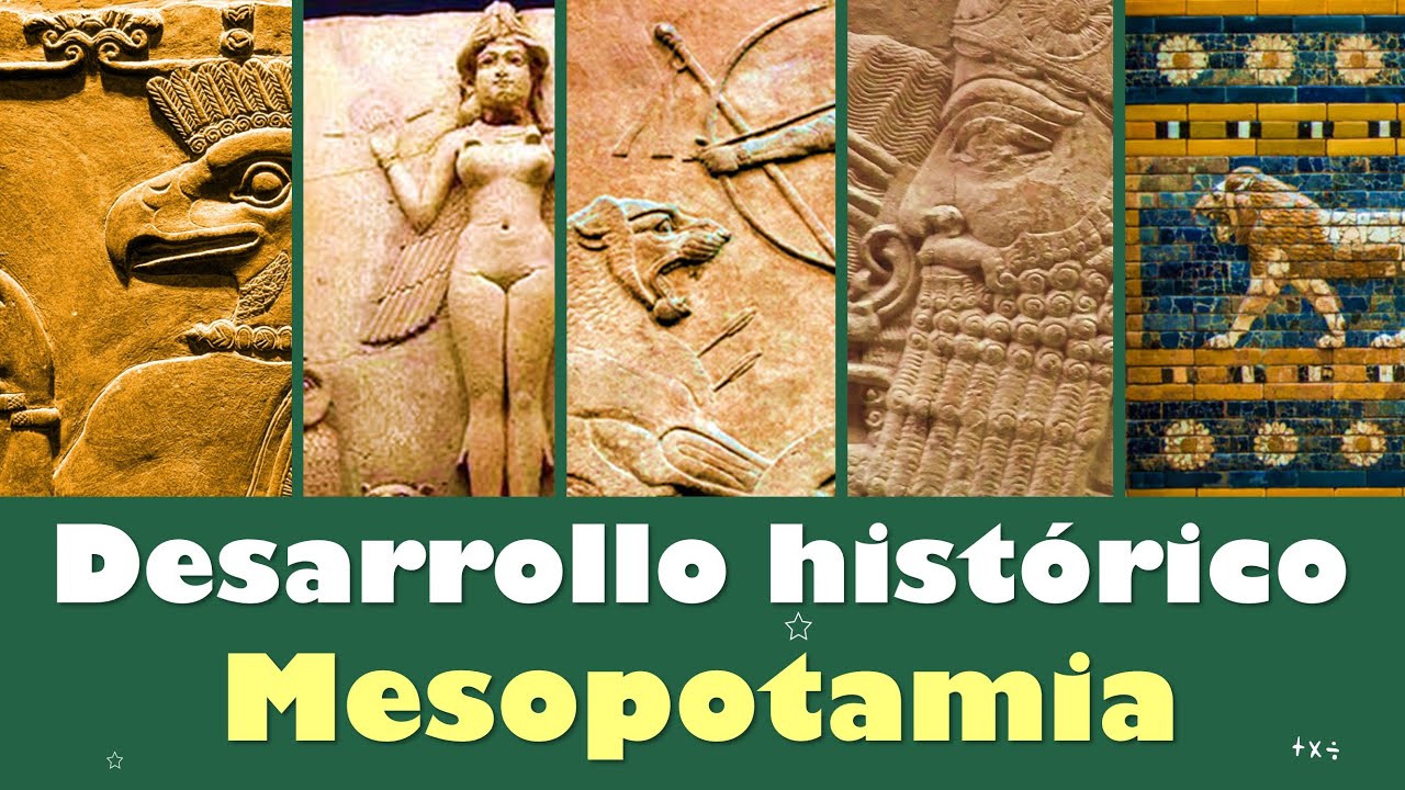 ⭐Desarrollo histórico de Mesopotamia 📗 aulamedia Historia - YouTube