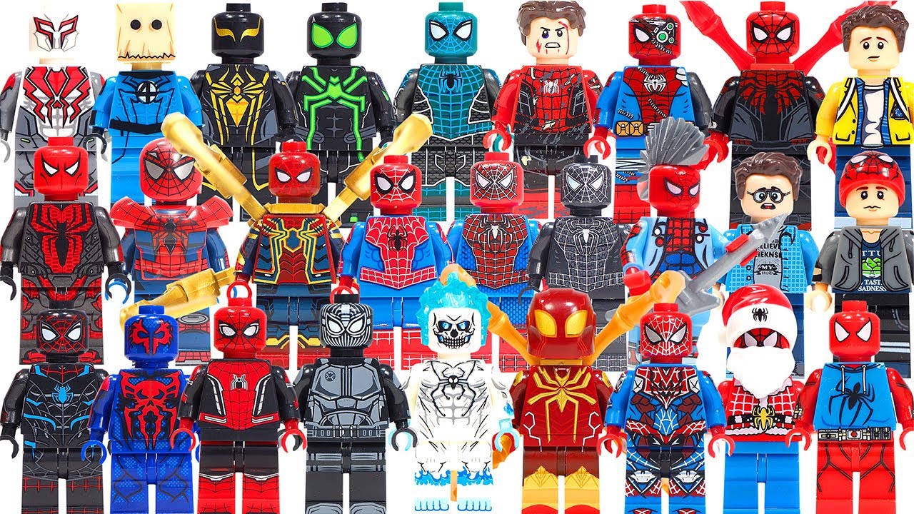 Introducir 83+ imagen todos los spiderman de lego