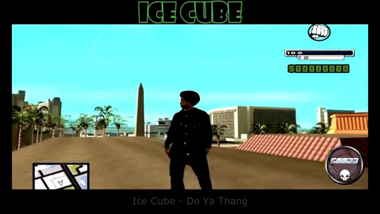 GTA San Andreas NEW Ice Cube Skin [DOWNLOAD] - SaMpMods23 - YouTube