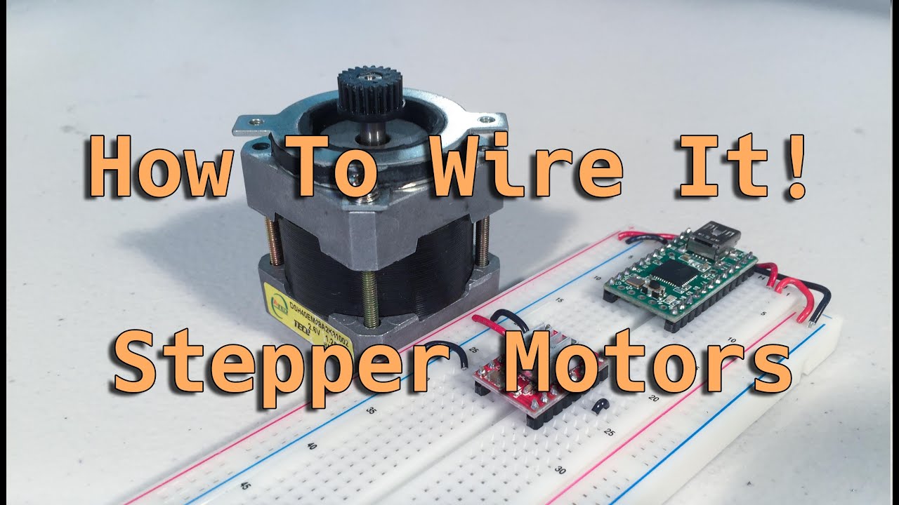 Connecting Stepper Motors | Motor Informations