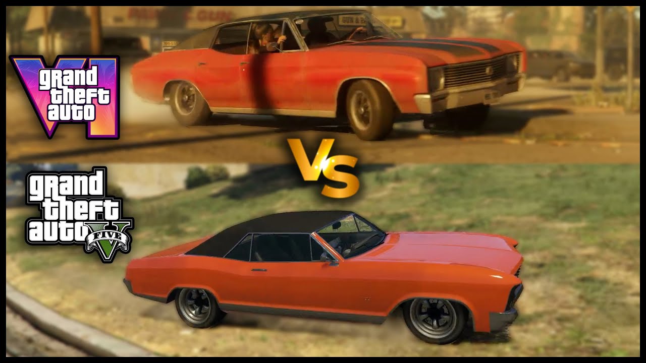 GTA VI vs GTA V - Ultimate Graphics Comparison #gta6 - YouTube