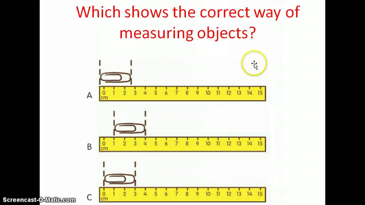 Lesson 3 Measuring with Centimeters - YouTube