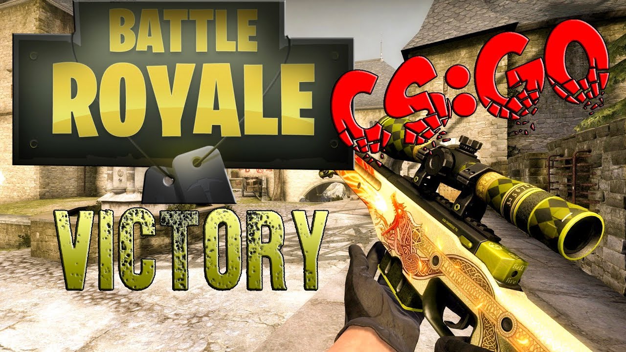 First win in CS:GO Battle Royale - YouTube