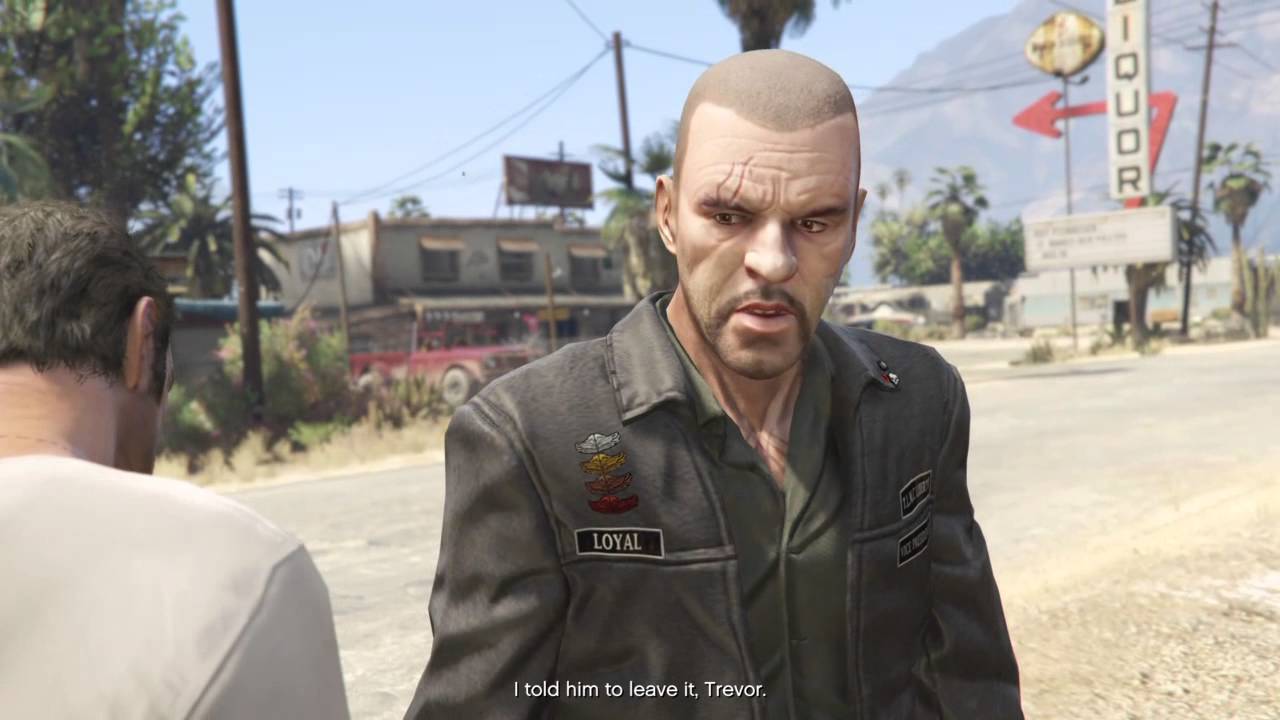 GTA V Trevor kills Johnny Klebitz - YouTube