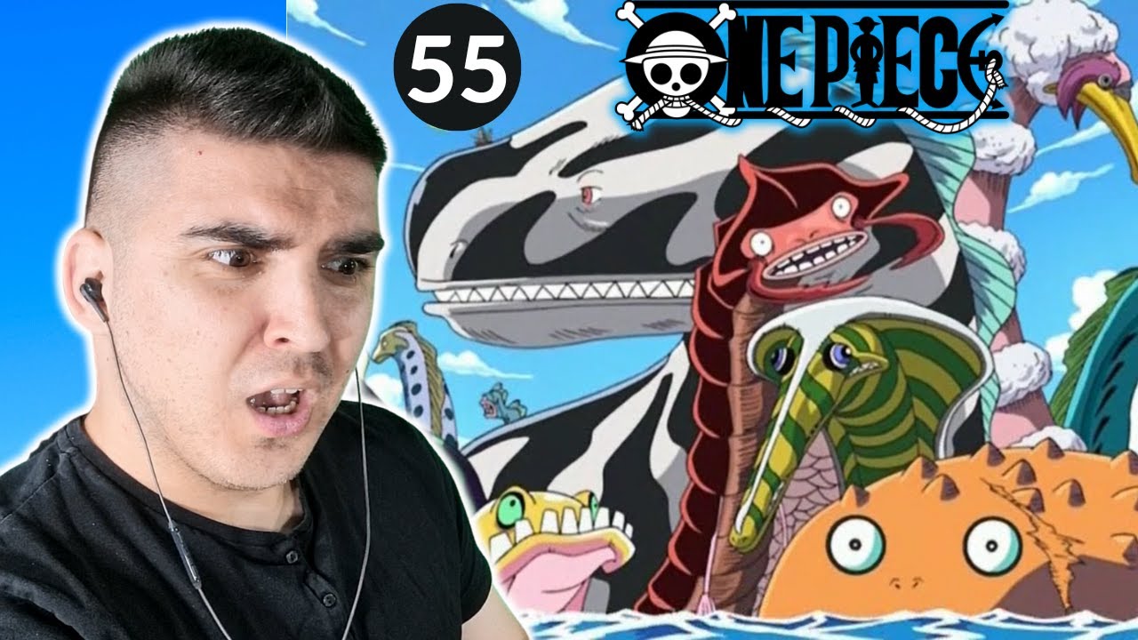 SEA KINGS?? CALM BELT IS DANGEROUS!!! DRAGONS?? ONE PIECE EPISODE 55 ...