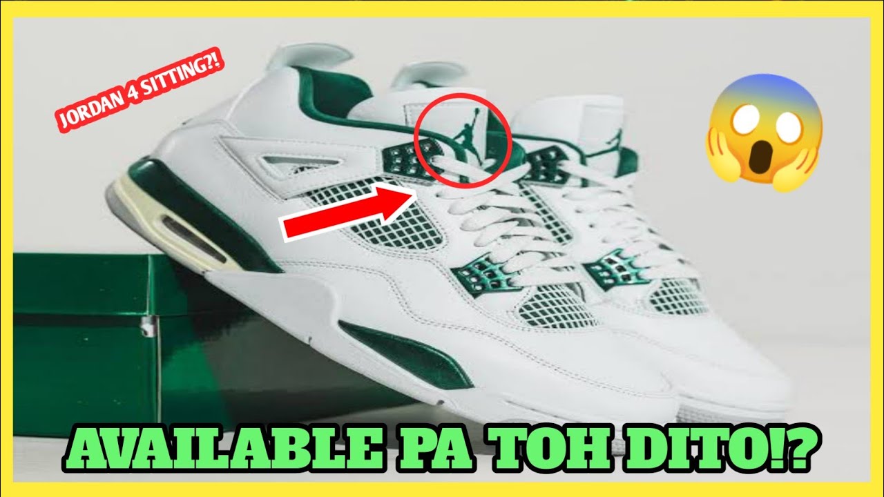 NIKE NORTH EDSA SNEAKERS QUICK UPDATE | JORDAN 4 OXIDIZED GREEN SITTING ...