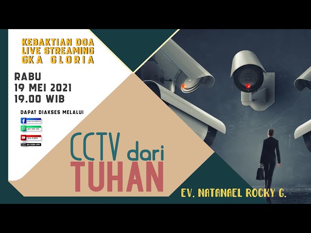 Kebaktian Doa Rabu Live Streaming - Ev. Natanael Rocky Guinta - 19 Mei 2021