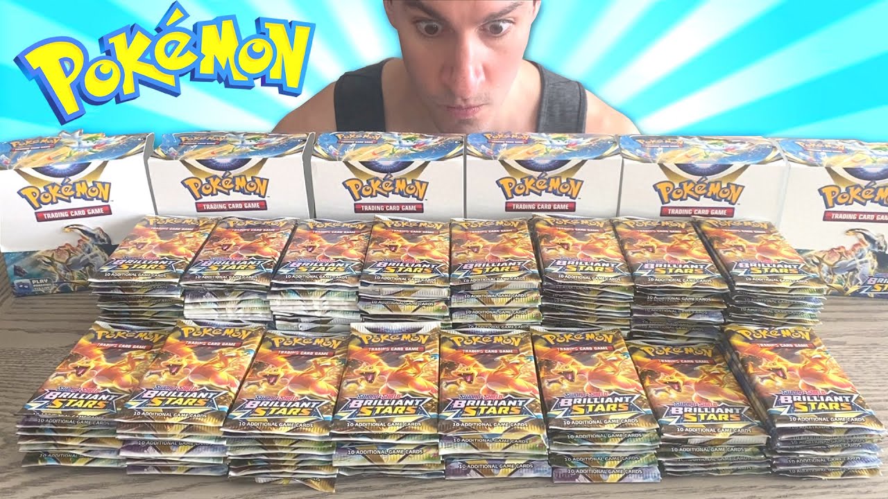 *MY BIGGEST BRILLIANT STARS OPENING!* Pokemon Cards Opening! - YouTube